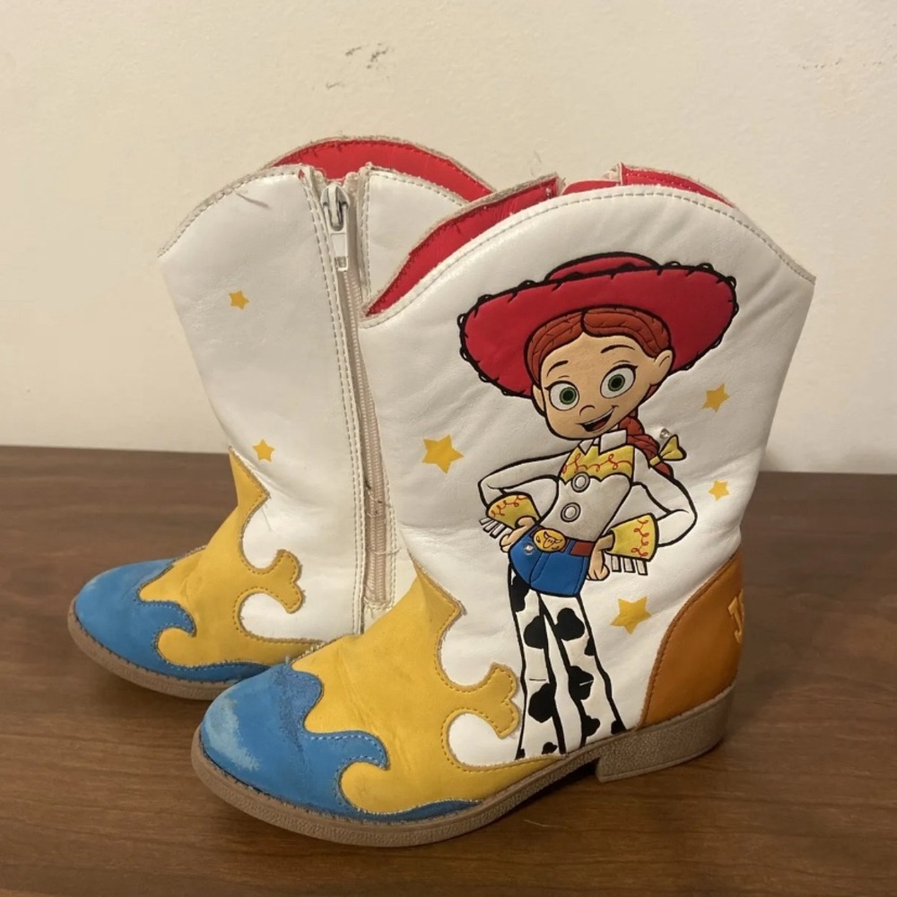 Disney Pixar Toy Story Jessie Cowboy Light Up Boots  Toddler Size 11 Rare